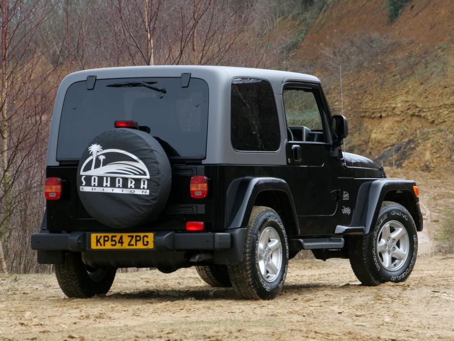  Jeep Wrangler Sahara 2002 года  (UK) (фото 2 из 5)